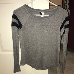 H&M Long Sleeve with black mesh detail